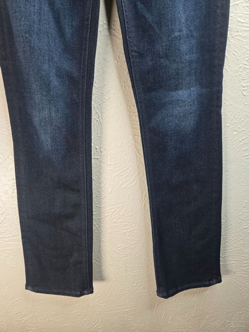 Mother Skinny Ankle Jeans 25 Dark Blue Denim High Rise Stretch Casual Minimalist - Picture 5 of 10